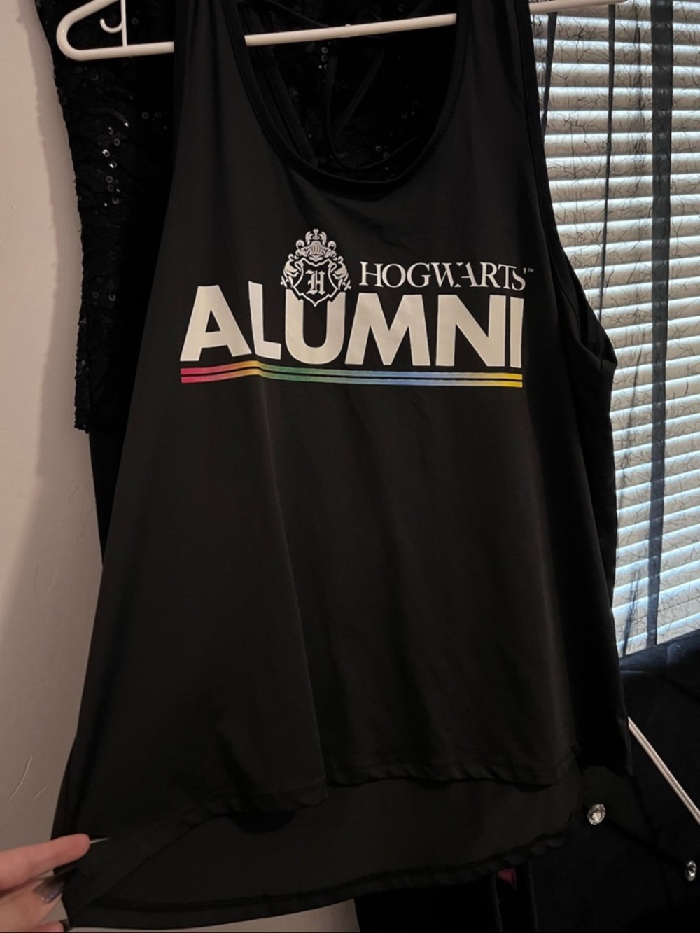 Hogwarts Alumni Black Tank Top